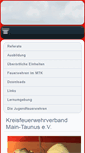 Mobile Screenshot of feuerwehr-mtk.de