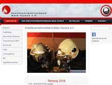 Tablet Screenshot of feuerwehr-mtk.de